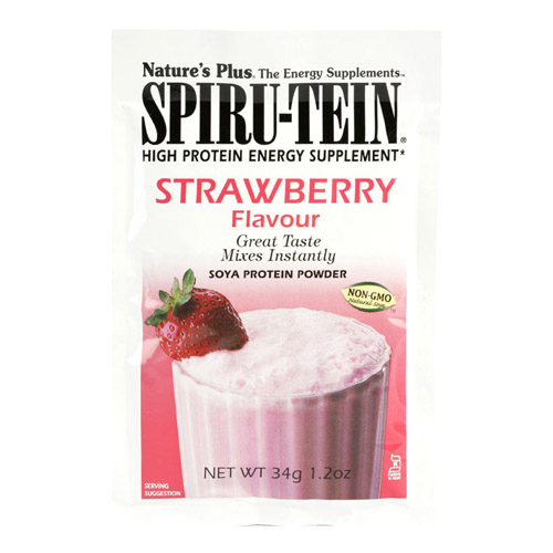 SPIRU-TEIN FRESA SOBRE INDIVIDUAL 34 GR. NATURE'S PLUS