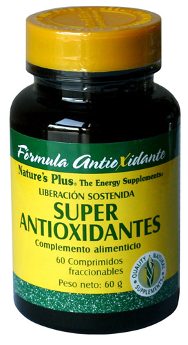 SUPER ANTIOXIDANTES 60 CMP. NATURE'S PLUS