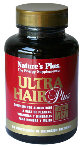 ULTRA HAIR PLUS CON MSM 60 CMP. NATURE'S PLUS