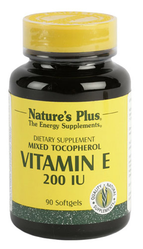 VITAMINA E 200 UI 90 PER. NATURE'S PLUS
