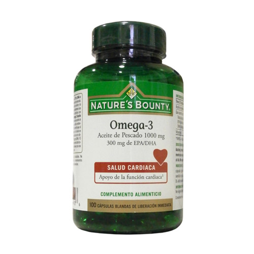 OMEGA-3 1000MG EPA/300MG DHA 100 CAPS NATURE’S BOUNTY