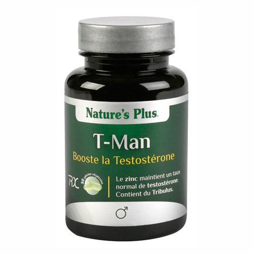 T-MAN 30 CÁPSULAS NATURE’S PLUS