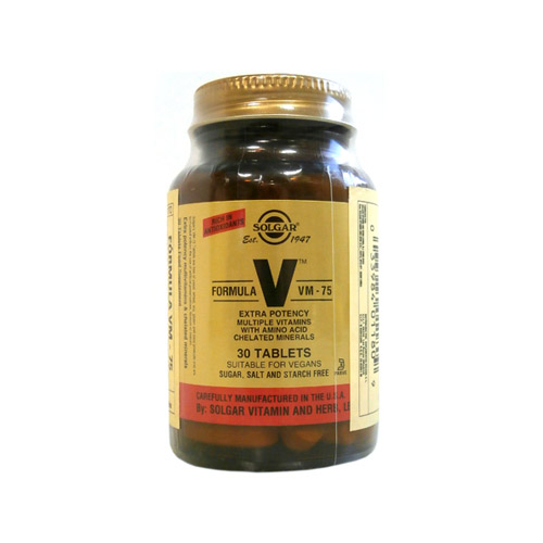 FORMULA VM-75 60 COMPRIMIDOS SOLGAR