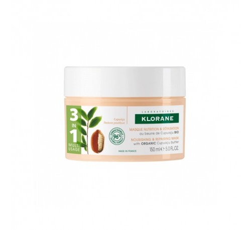Klorane mascarilla nutri-reparadora a la manteca de cupuaçu (150 ml)