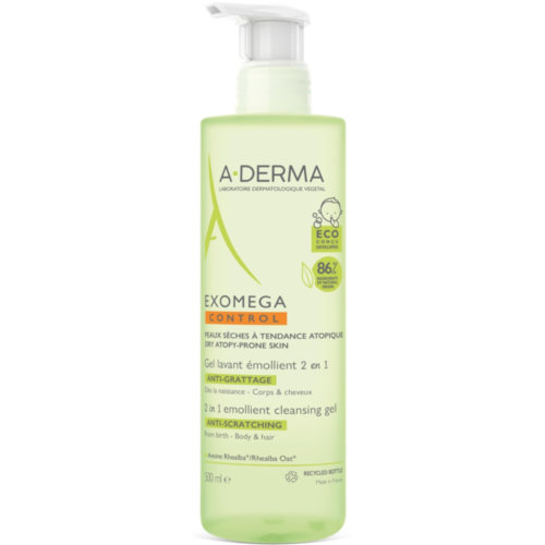 EXOMEGA XAMPÚ ESCUMA 125 ML. A-DERMA