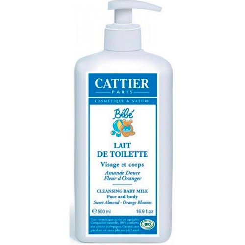 Cattier leche limpiadora 500 ml - linea bebe