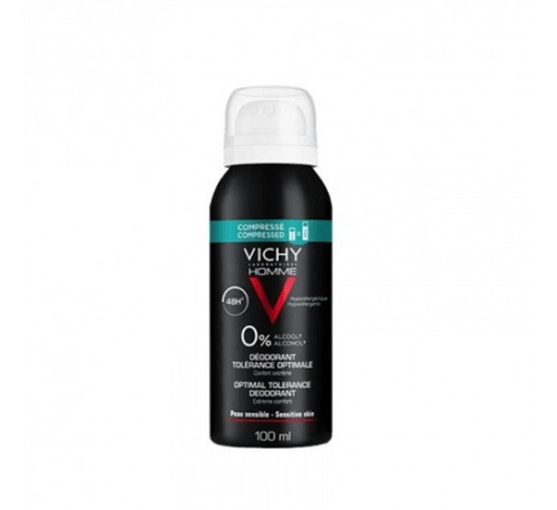 Vichy Homme desodorante tolerancia optima 48 h (1 envase 100 ml aerosol)