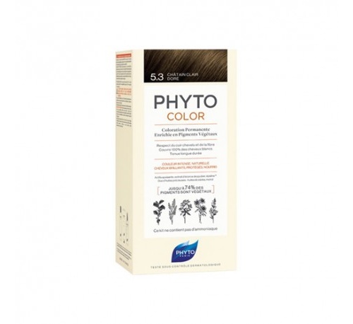 Phyto color 5.3 castaño claro dorado