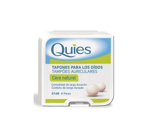 Tapones oidos cera antirruido - quies (16 unidades)
