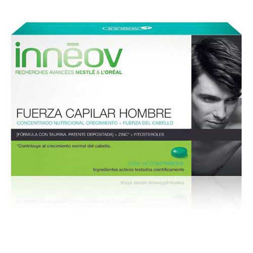 Inneov Densilogy Hombre Anclaje Y Crecimiento Del Cabello (30 Caps + 30 Comp)