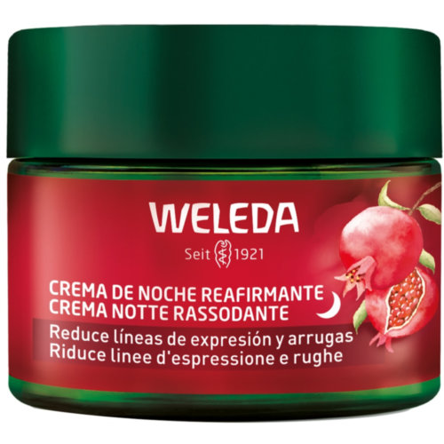 Weleda Crema de Noche Reafirmante de Granada y Peptidos de Maca (1 envase 40 ml)