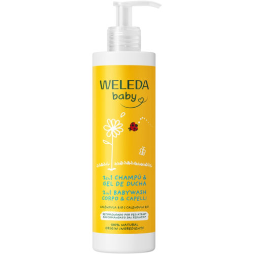 Weleda baby champu y gel de ducha de calendula  1 bote 400 ml