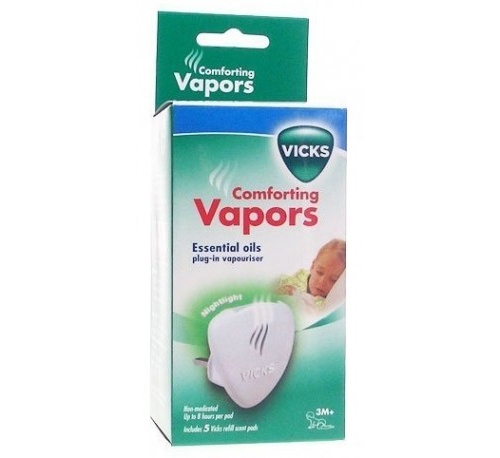 Vicks difusor electric comforting vapors parches