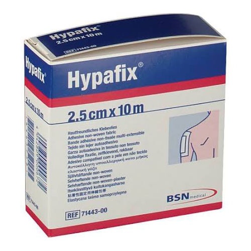 Hypafix Gasa Adhesiva Para Fijacion De Apositos (2,5  Cm X 10 M)
