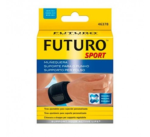 Muñequera Deportista Futuro Velcro Sport (T- S M)
