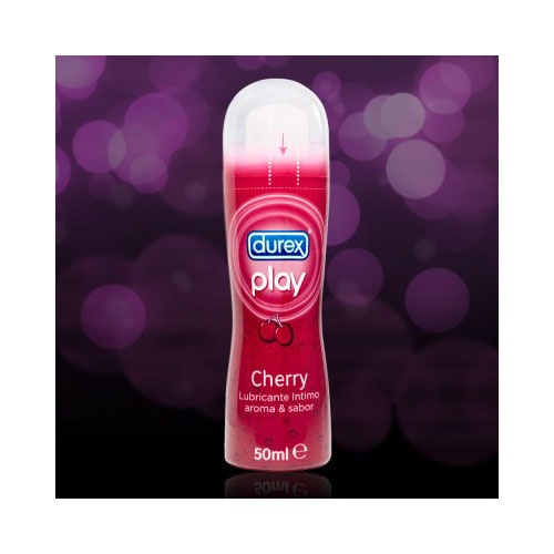 DUREX PLAY CHERRY  PLEASURE GEL - LUBRICANTE HIDROSOLUBLE INTIMO (50 ML)