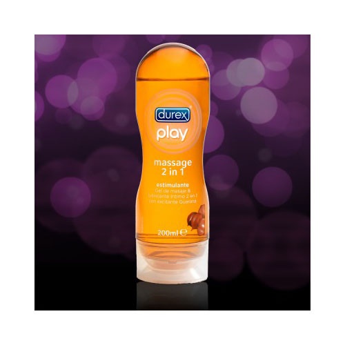 DUREX PLAY GEL MASSAGE GUARANA ESTIMULANTE 200 ML