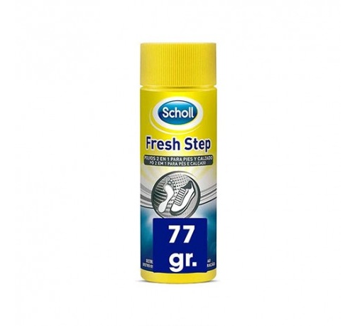 SCHOLL FRESH STEP POLVOS 2 EN 1 PIES Y CALZADO (75 G)