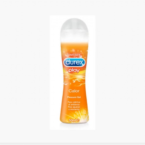 DUREX PLAY CALOR  PLEASURE GEL - LUBRICANTE HIDROSOLUBLE INTIMO (50 ML)