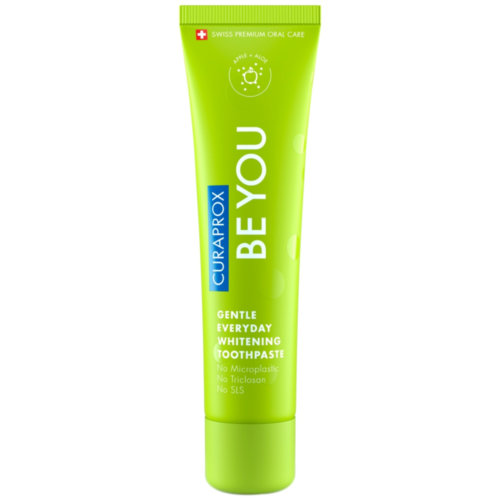 Curaprox be you pasta de dientes blanqueadora 1 envase 60 ml sabor apple + aloe