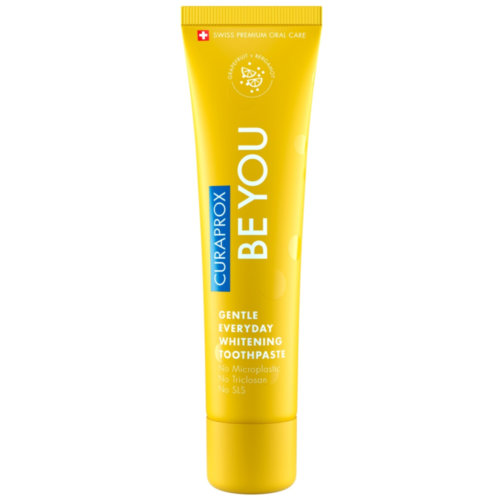 Curaprox be you pasta de dientes blanqueadora 1 envase 60 ml sabor grapefruit + bergamot