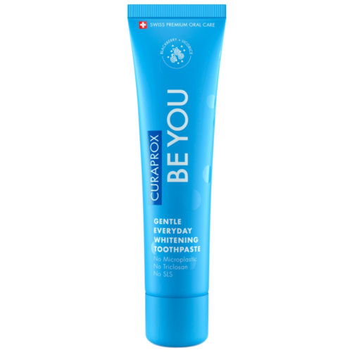 Curaprox be you pasta de dientes blanqueadora 1 envase 60 ml sabor blackberry + licorize