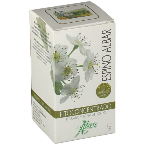 Espino Albar Fitoconcentrado Aboca (500 Mg 50 Caps)