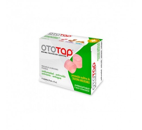 Tapones Oidos Silicona Ototap (6 U)