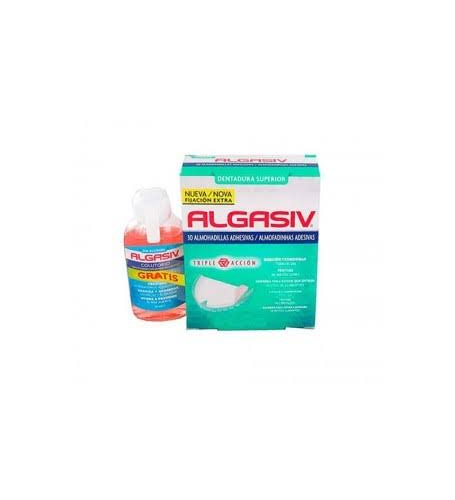 Algasiv Almohadillas Adhesivas Protesis (30 U Superior)