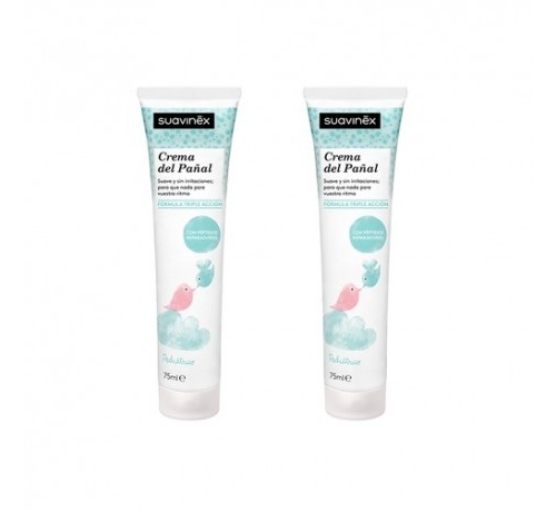 Suavinex crema pañal (duplo 75 ml + 75 ml)