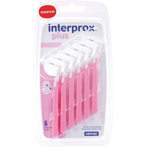 CEPILLO ESPACIO INTERPROXIMAL - INTERPROX PLUS (NANO 6 U)
