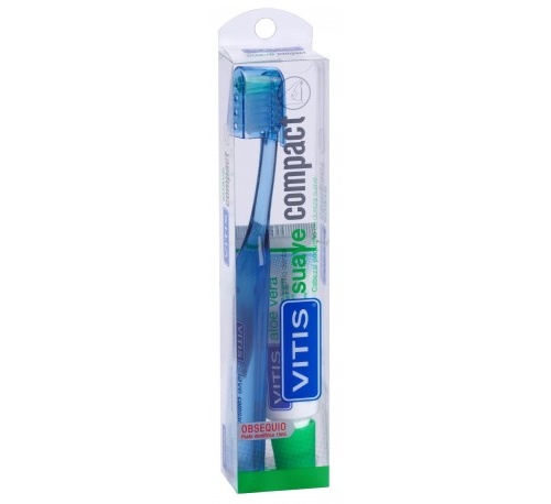 Cepillo Dental Adulto Vitis Compact (Suave)