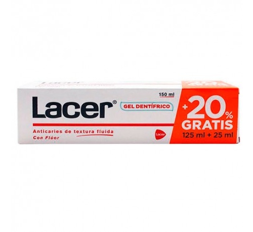 Lacer Gel Dentifrico (125 Ml)