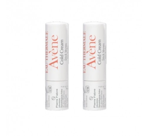 Avene Cold Cream Stick Labial Nutritivo (Pack Duo 2 X 4 G)
