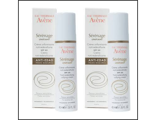 Avene Serenage Unifiant Spf 20 Crema Nutri-Redensificante (Duplo 2 U X 40 Ml)