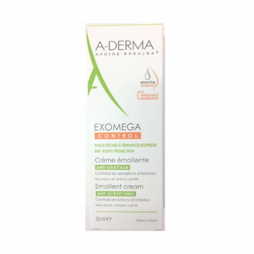 A-Derma Exomega Control Crema Emoliente (50 Ml)