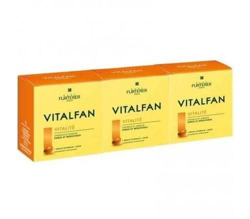 Vitalfan Vitalidad Cabello Y Uñas Rene Furterer (3 X 30 Caps)