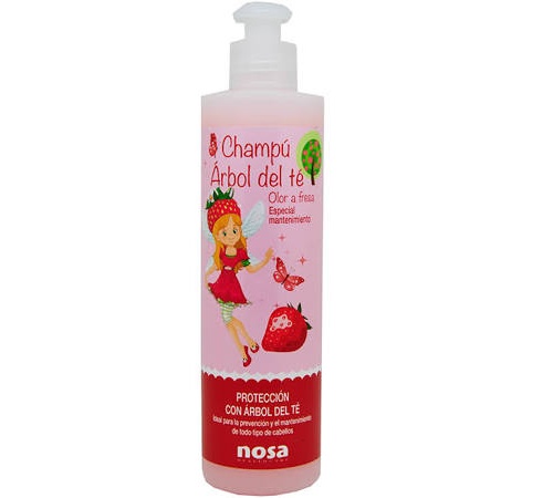 Nosa Natural Champu Aceite Del Arbol Del Te (Rosa 250 Ml)