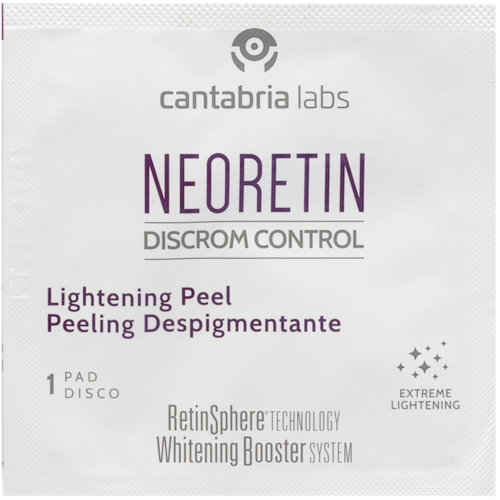 Neoretin discrom control peeling despigmentante  6 discos 6 ml
