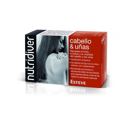 Nutridiver cabello & uñas (30 caps)