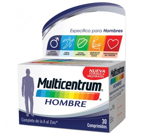 Multicentrum Hombre (30 Comp)