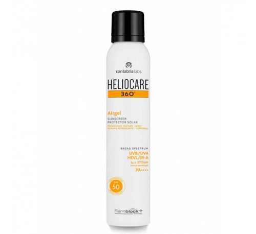 HELIOCARE 360º SPF 50 FLUIDO AIRGEL CORPORAL - PROTECTOR SOLAR / SUNSCREEN (200 ML)