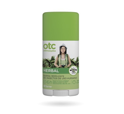 Otc Antimosquitos Herbal Barra Repelente De Insectos Uso Humano (50 Ml)