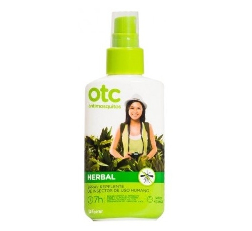 Otc Antimosquitos Herbal Spray Repelente De Insectos Uso Humano (100 Ml)