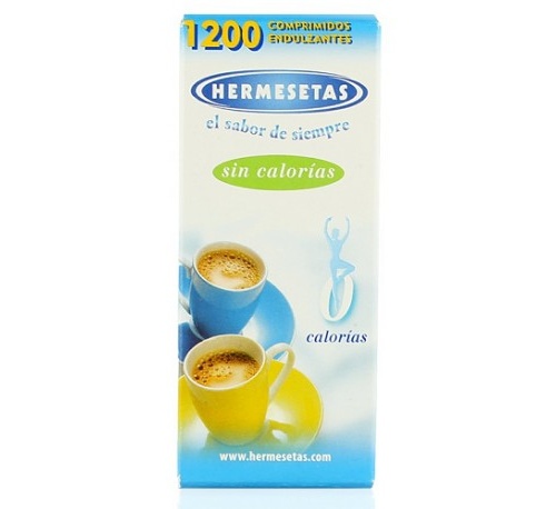 Hermesetas Original Sacarina (1200 Comprimidos)