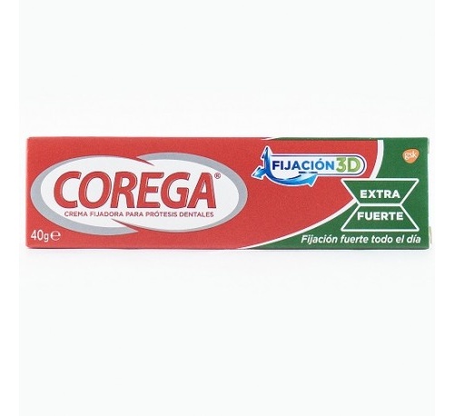 Corega Crema Extra Fuerte Adhesivo Protesis Dental (40 Ml)