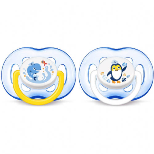 Chupete silicona - philips avent (+18 m niño animalitos 2 chupetes)