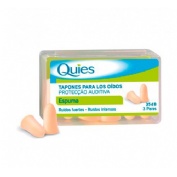 Tapones Oidos Espuma Fluo Quies (6 U)