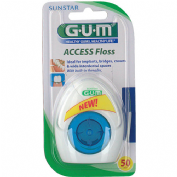 Gum implant floss sin cera - seda dental (implantes)