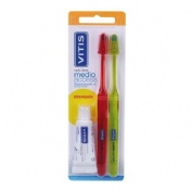 Cepillo Dental Adulto Vitis Access (Medio Blister 2 U)